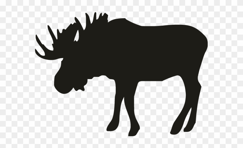 Smock Moose Motif - Moose Clipart #342154