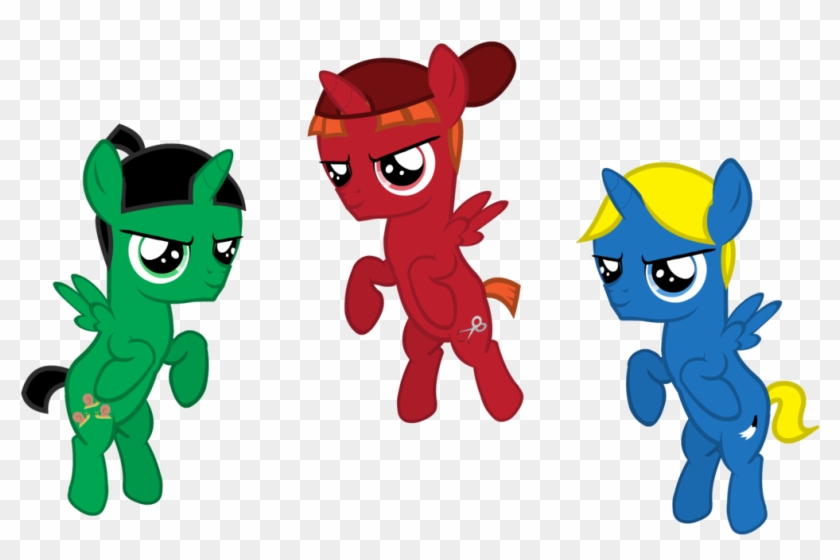 The Rowdyruff Colts By Agirl3003 - My Little Pony Powerpuff Girls And Rowdyruff Boys #342170