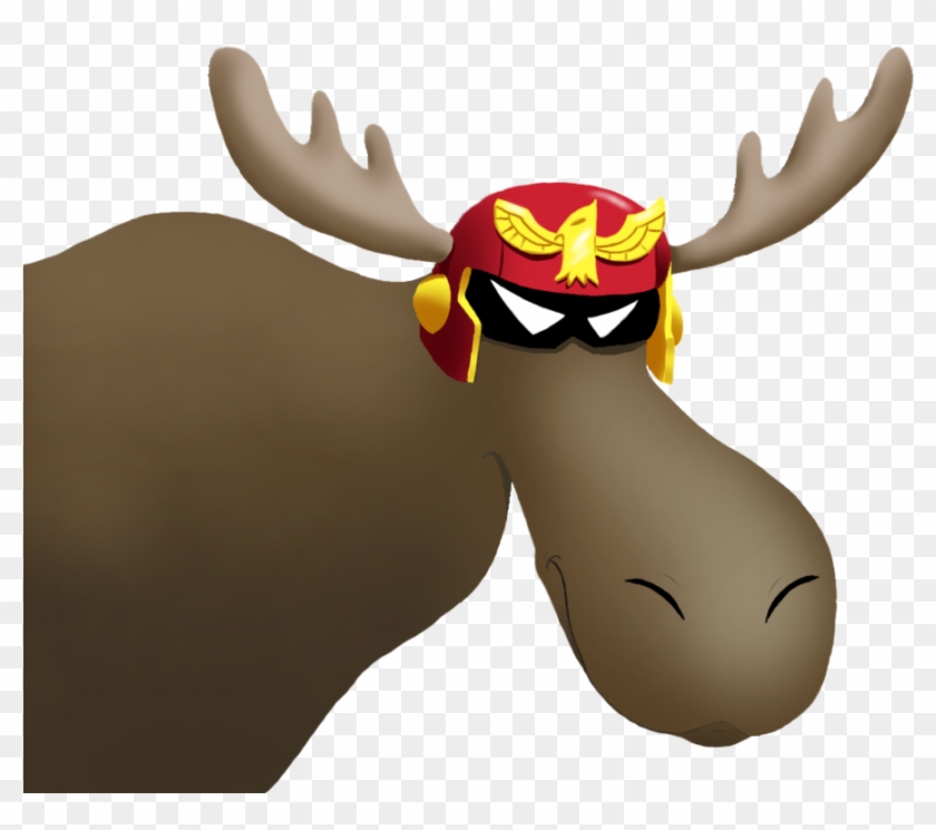 Show Ya Moose By Criticalhitsam - Show Me A Moose Captain Falcon #342210