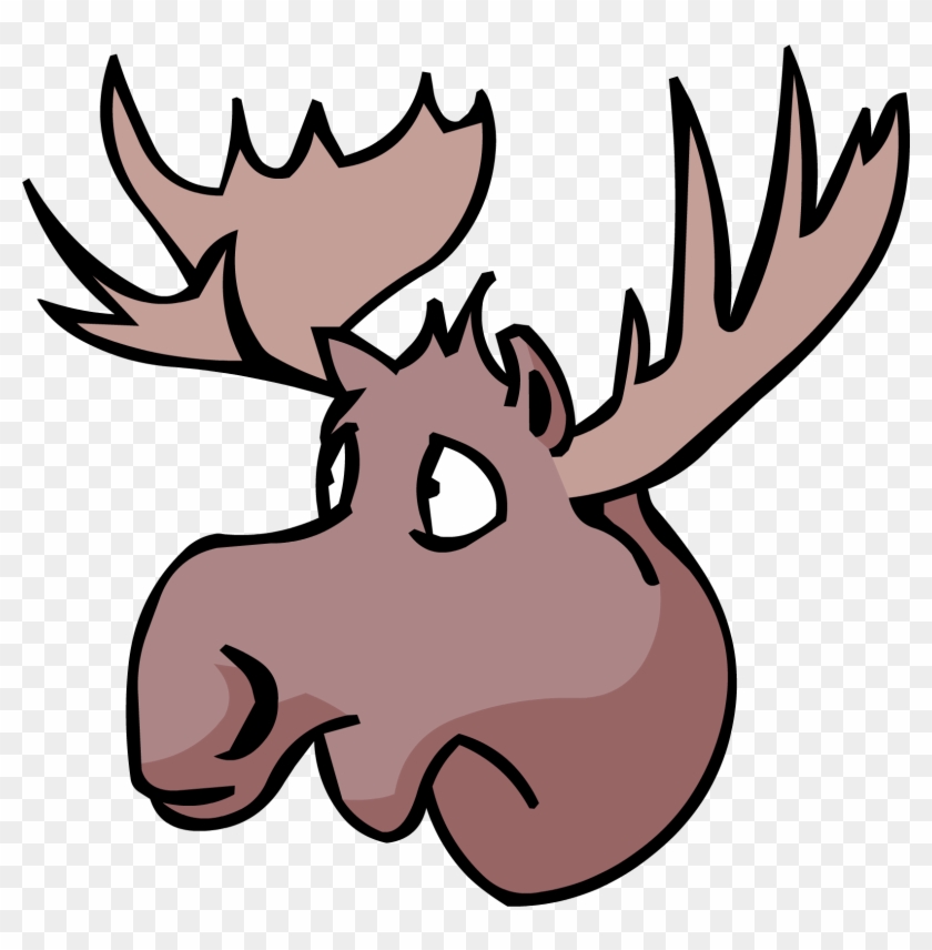 Moose Head - Club Penguin Moose #342212