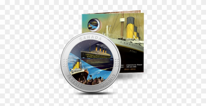 R - M - S - Titanic - Coloured Coin - 2012 25 Cent Coin - R.m.s. Titanic #342245