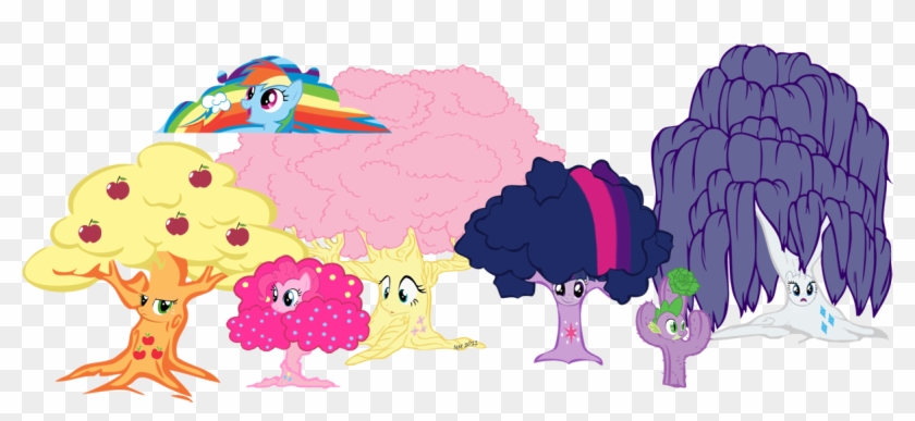 Pony Trees - My Little Pony Trees #342262