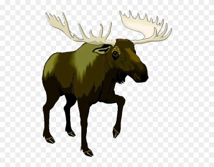 Ncn Golden Moose - Alaska Moose Clip Art #342266