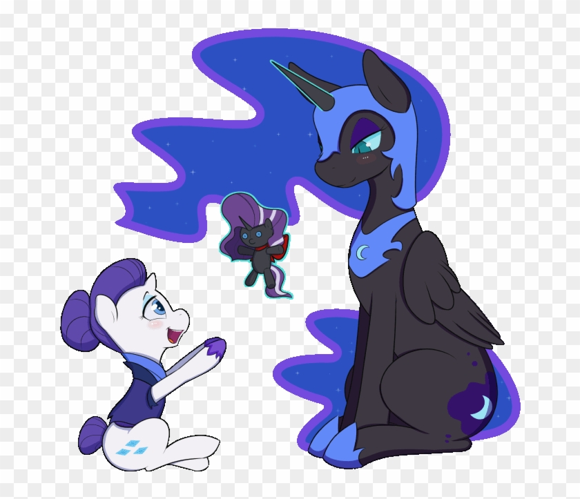 Powerpuff Girls - My Little Pony Nightmare Moon And Rarity #342269