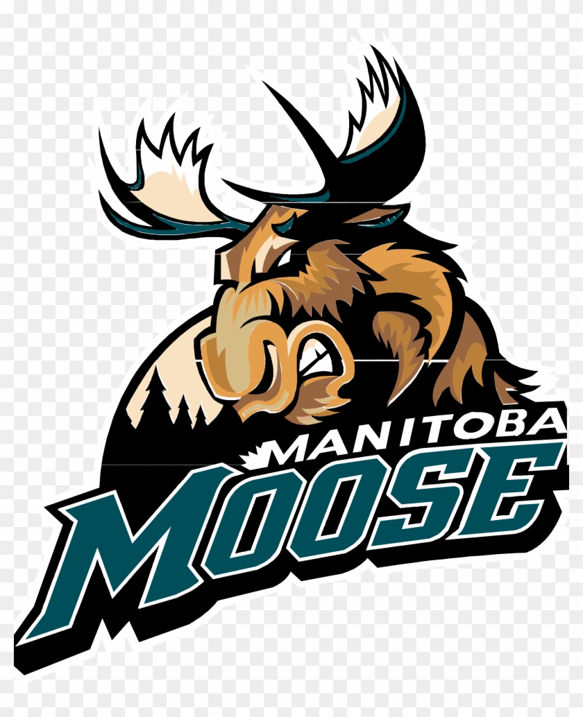 Manitoba Moose American Hockey League Winnipeg Jets - Manitoba Moose Logo #342285