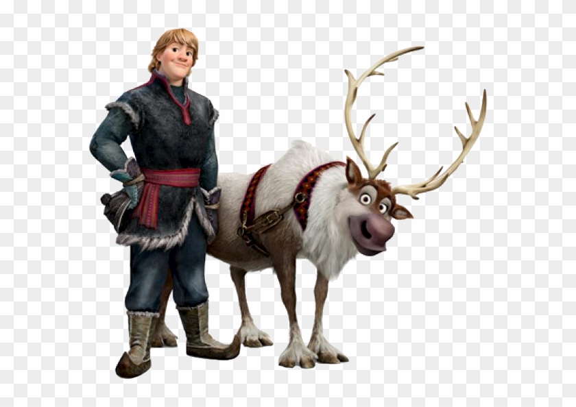 Kristoff Clip Art - Sven Frozen Png #342298