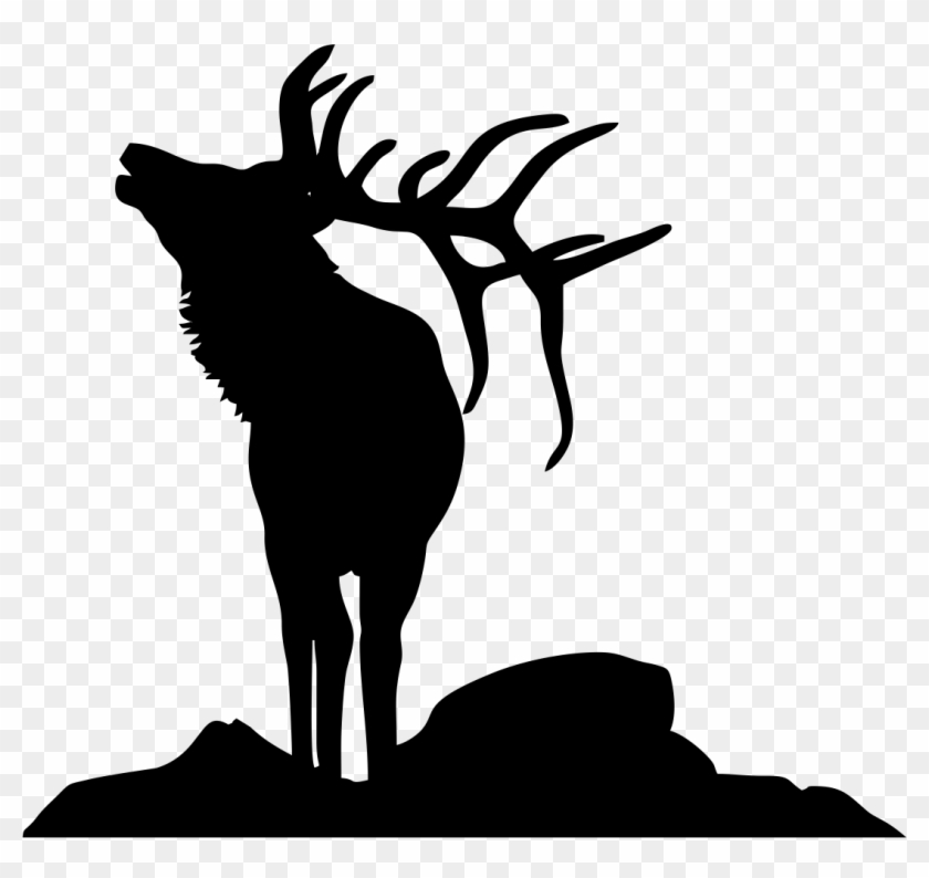 Elk Transformers Clip Art - Silhouette #342340