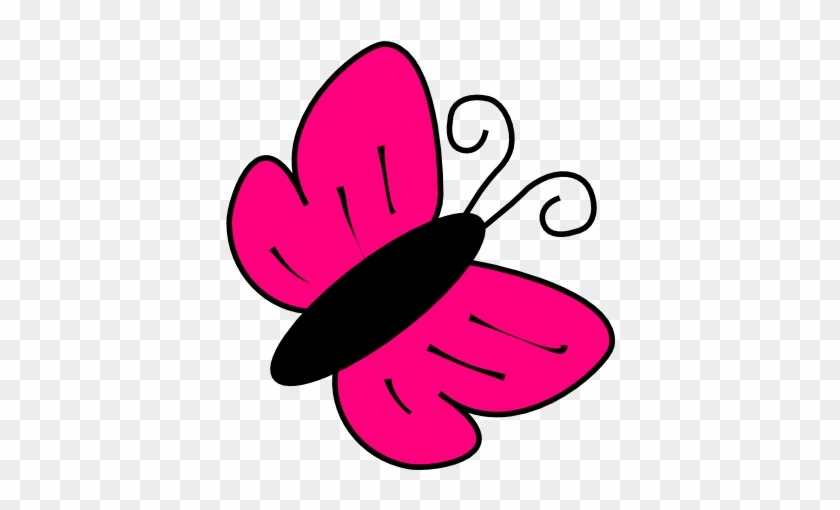 Purple Butterfly Clip Art #342378