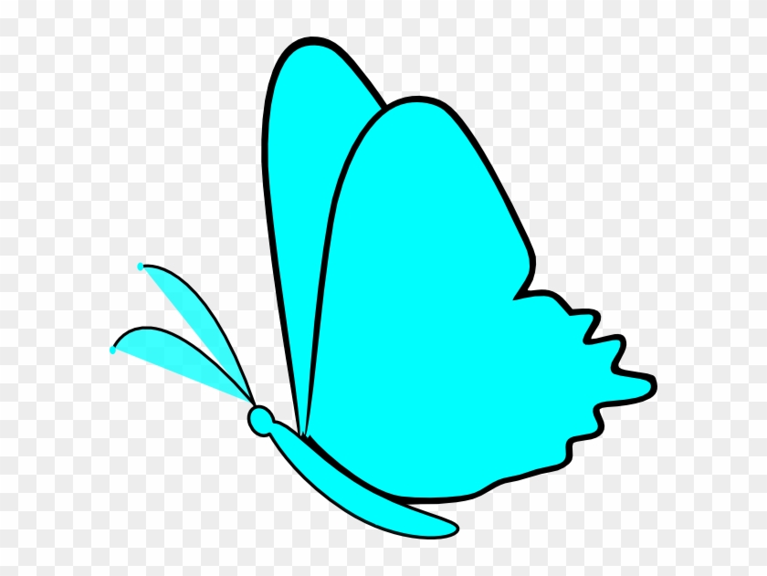 Butterfly Blue Clip Art #342387