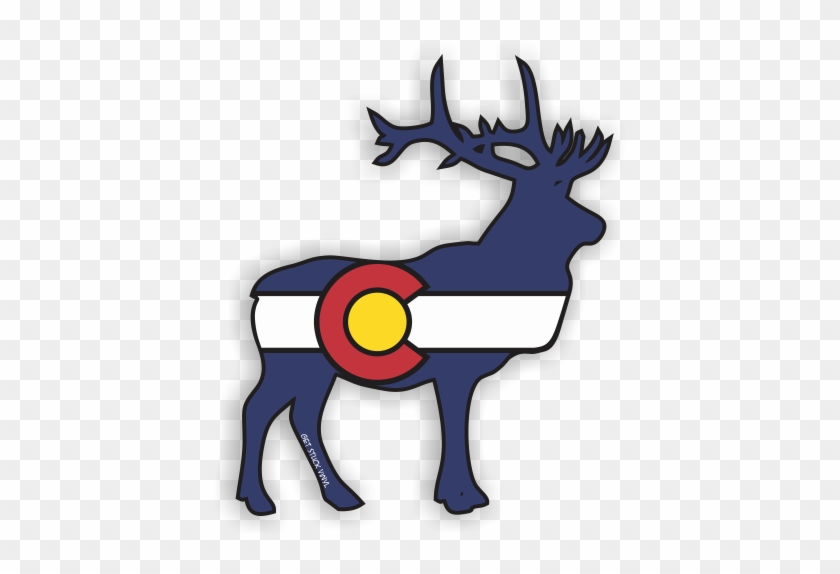Colorado Elk Sticker - Colorado Elk Sticker #342418