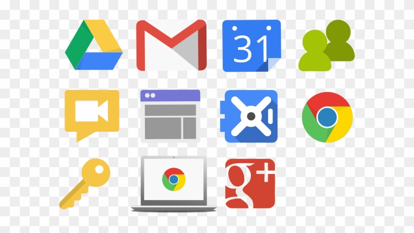 Free Google Apps Icon Pack - Google Apps Icons Png #342454