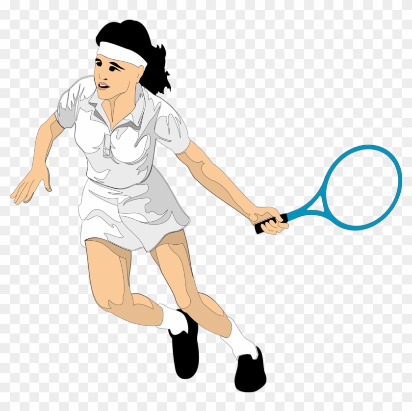 Tennis Player Cartoon - Cartoon Tennis Player #342478