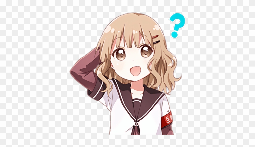 View Samegoogleiqdbsaucenao 1484363896652 , - Confused Anime Girl Png #342521