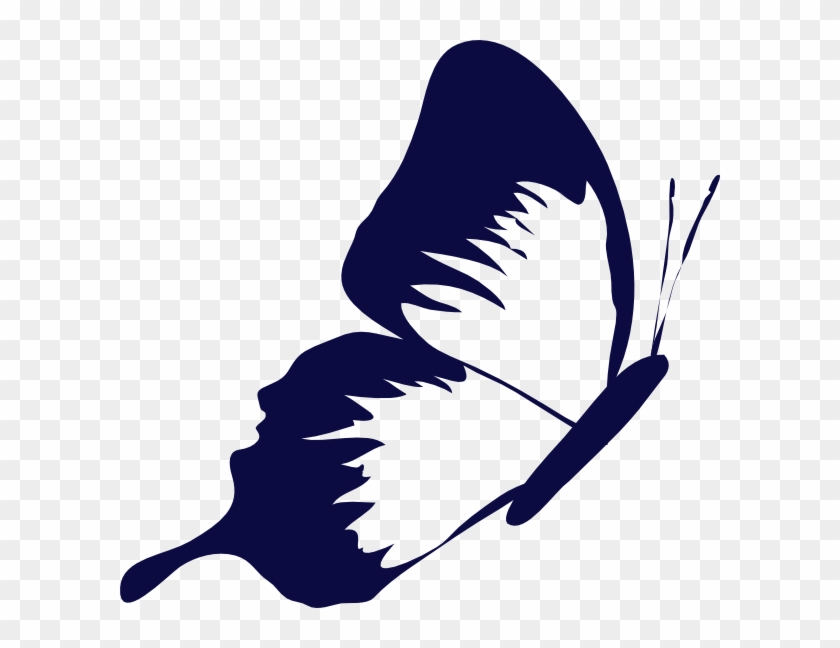 Butterfly Clip Art - Anime Blue Butterfly Png #342549