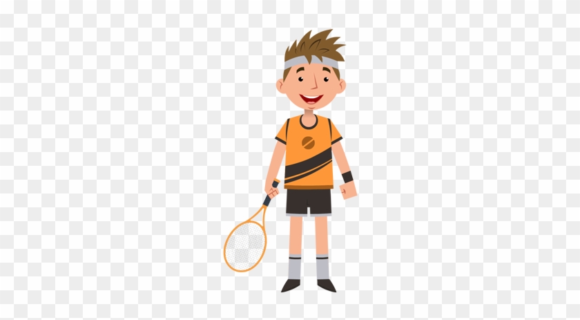 Sports-tennis Player Character - Animaker Characters Png #342559