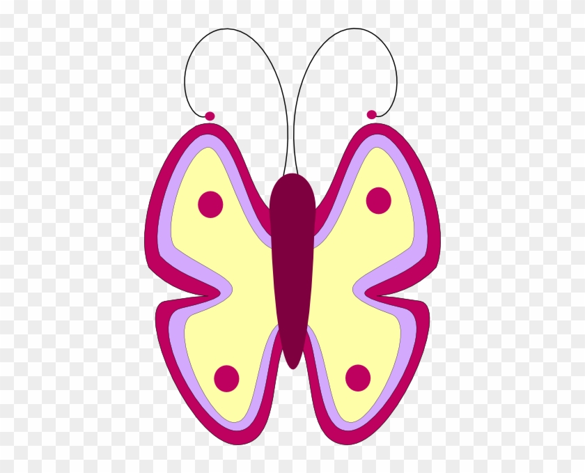 Related Pictures Blue Butterfly Clip Art Vector Online - Clip Art #342663