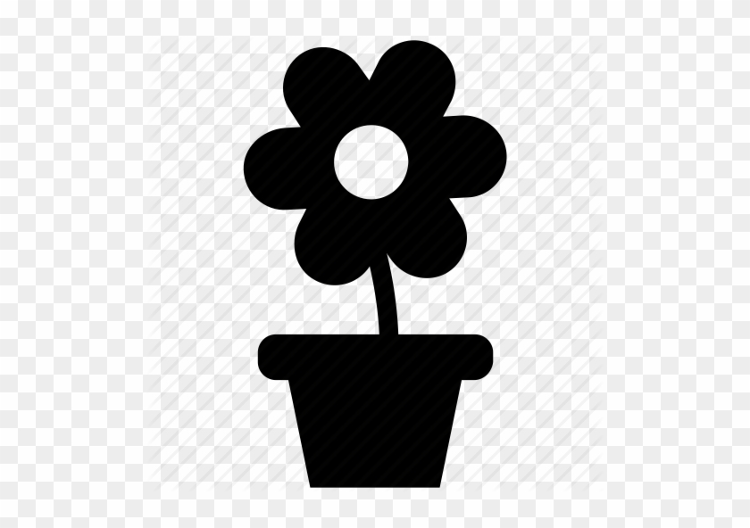Decoration, Flower Pot, Flowers, Nature, Home Decoration, - Pot Plant Icon Png #342690