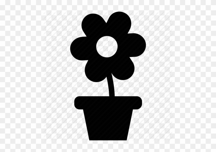 Decoration, Flower Pot, Flowers, Nature, Home Decoration, - Pot Plant Icon Png #342690