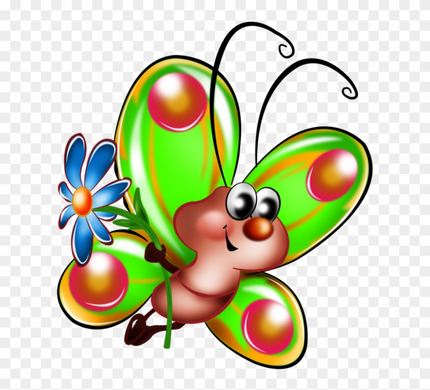 Borboletas & Joaninhas E Etc - Butterfly Clip Art Cuty #342701