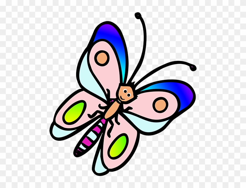 flying butterfly drawings for kids