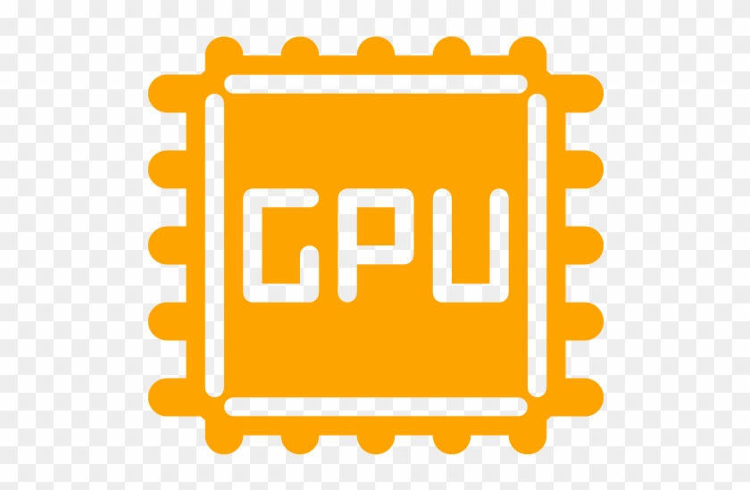 Orange Cpu Icon - Hardware Icon Green #342760