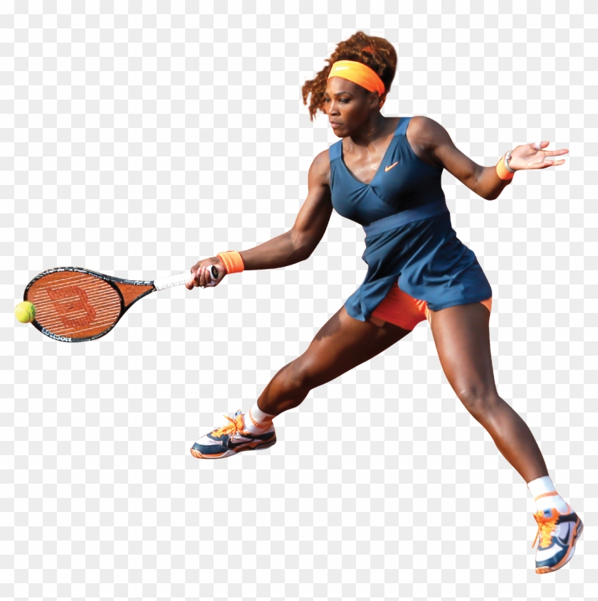 Here's Where You Feel The Lopside - Tennis Player Serena Png #342844
