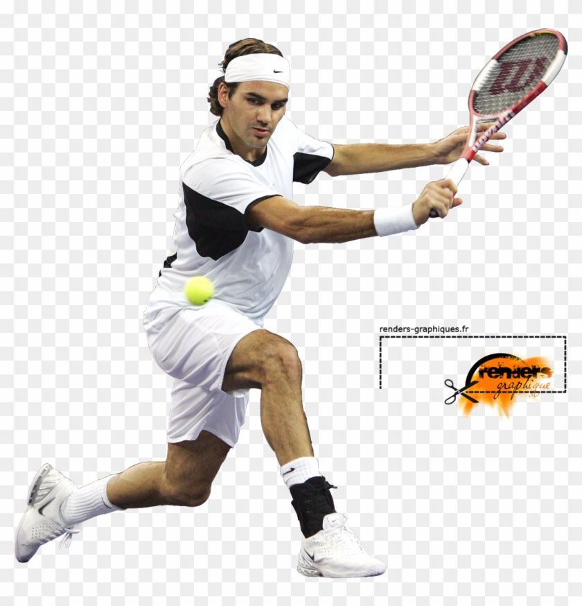 Tennis Png Roger Federer, Atp, Tennis - Man Tennis Png #342877