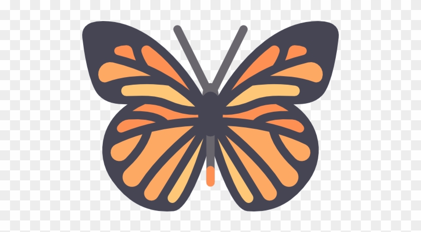 Butterfly, Silhouette, Butterflies, Animal, Black, - Pretty Icon #342892