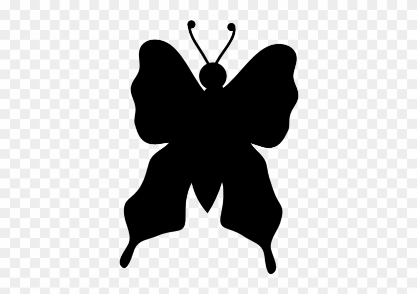 Shape, Insects, Black, Animal, Silhouette, Butterfly, - Butterfly #342911