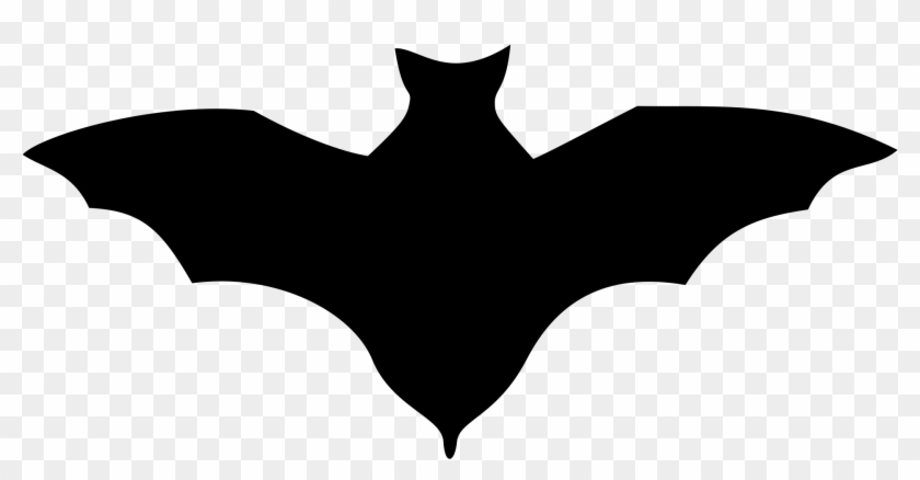 File - Bat-shadow - Svg - Bat Silhouette Vector #342952