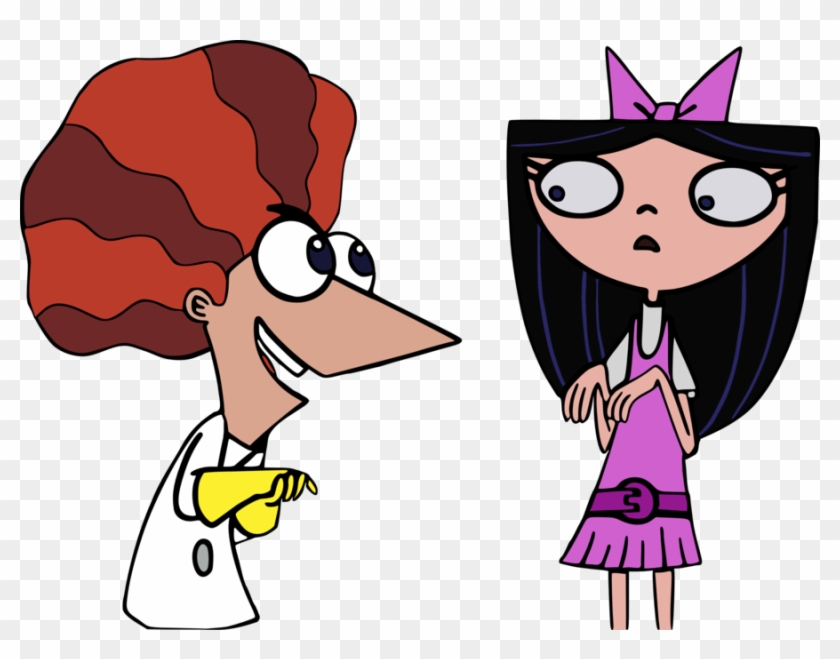 Isabella And Mad Scientist Phineas By Jaycasey On Deviantart - Phineas And Ferb Mad Scientist #343126