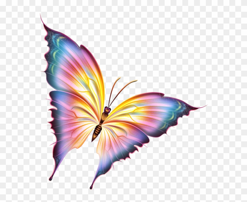 Butterfly Tattoosbutterfly Artcartoon Butterflybeautiful - Butterflies Clip Art Png #343268
