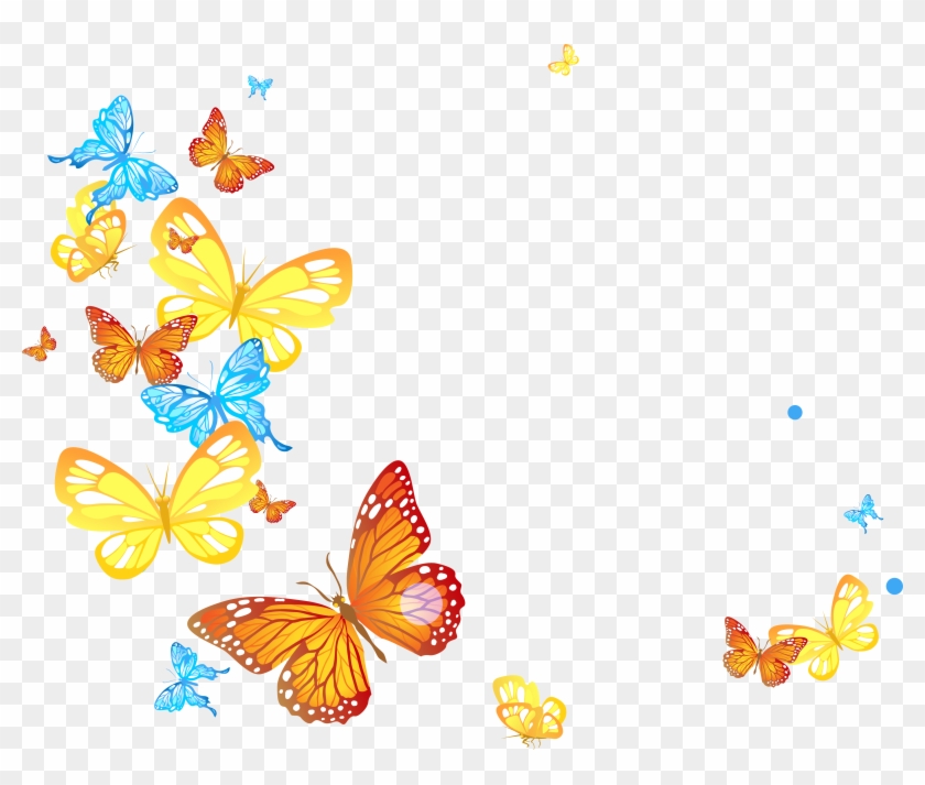 Clip Art, Butterflies, Illustrations - Ostia Farfalle #343428