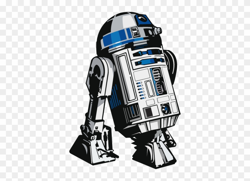 Color De Su Pared - R2d2 Decal #343530