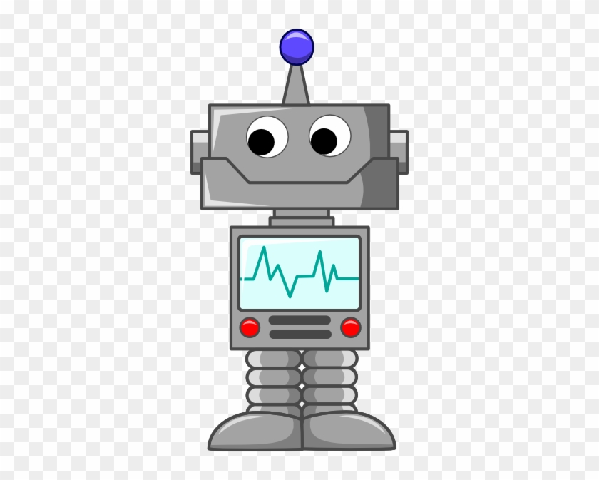 Robot Clipart Cartoon - Imagenes De Robots Animados #343632