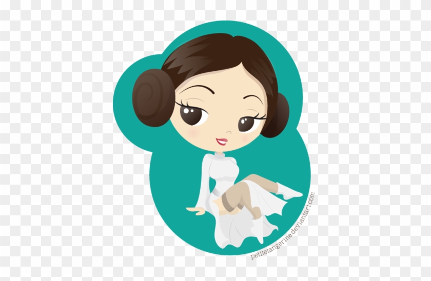 Princess Leia Clipart Hair - Princess Leia Hair Vector #343636