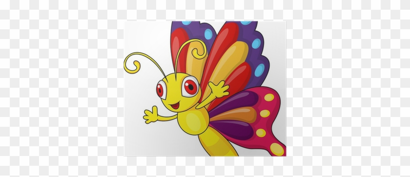Butterfly Cartoon #343694