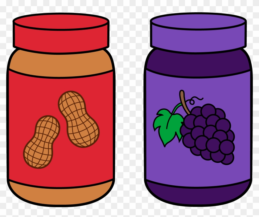 Peanut Clipart - Peanut Butter And Jelly Transparent #343708