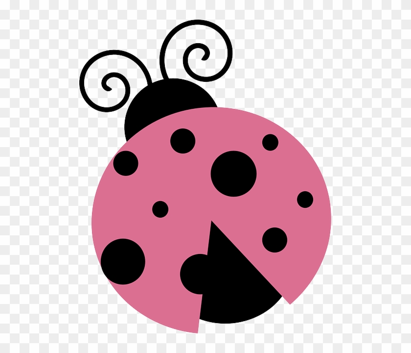 Pink - Lady - Bug - Imagenes De Mariquitas Infantiles Para Imprimir #343742