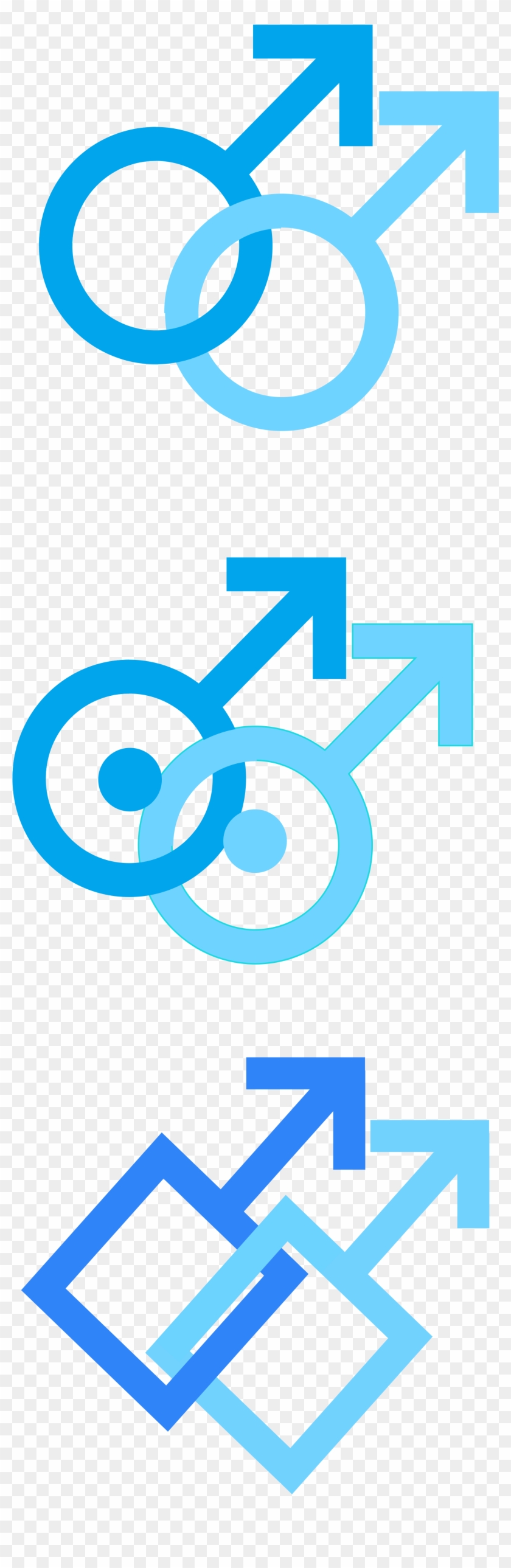 Open - Símbolo De Género Masculino Y Femenino #343763