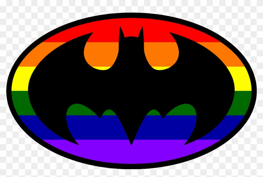 This Bumper Sticker I Mafe For My Boyfriend's Car - Lgbt Batman #343776