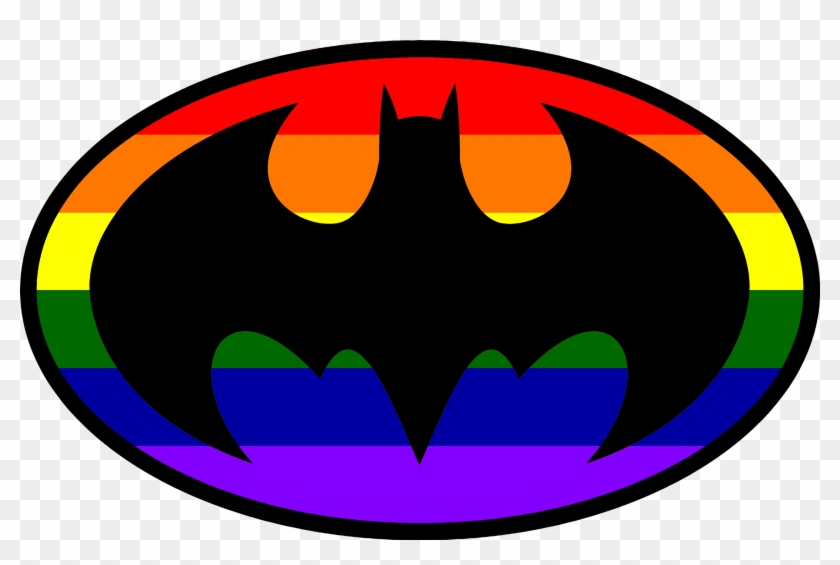 This Bumper Sticker I Mafe For My Boyfriend's Car - Lgbt Batman #343776