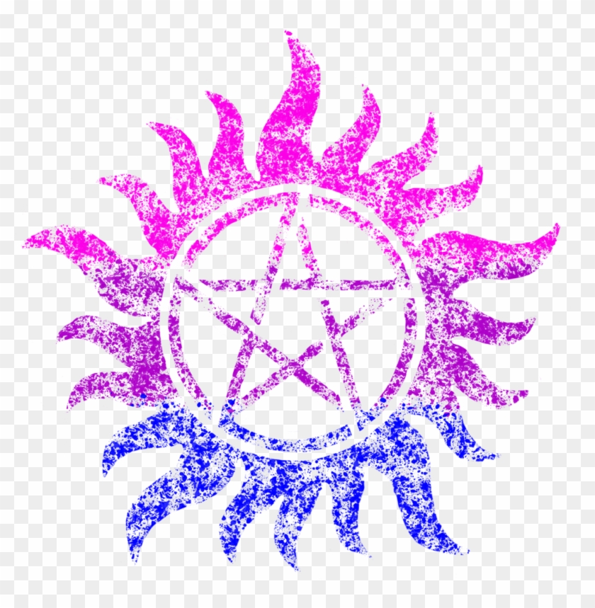 Pride Month Supernatural Spn Anti Possession Symbol - Supernatural Anti Possession Symbol Tattoo #343826