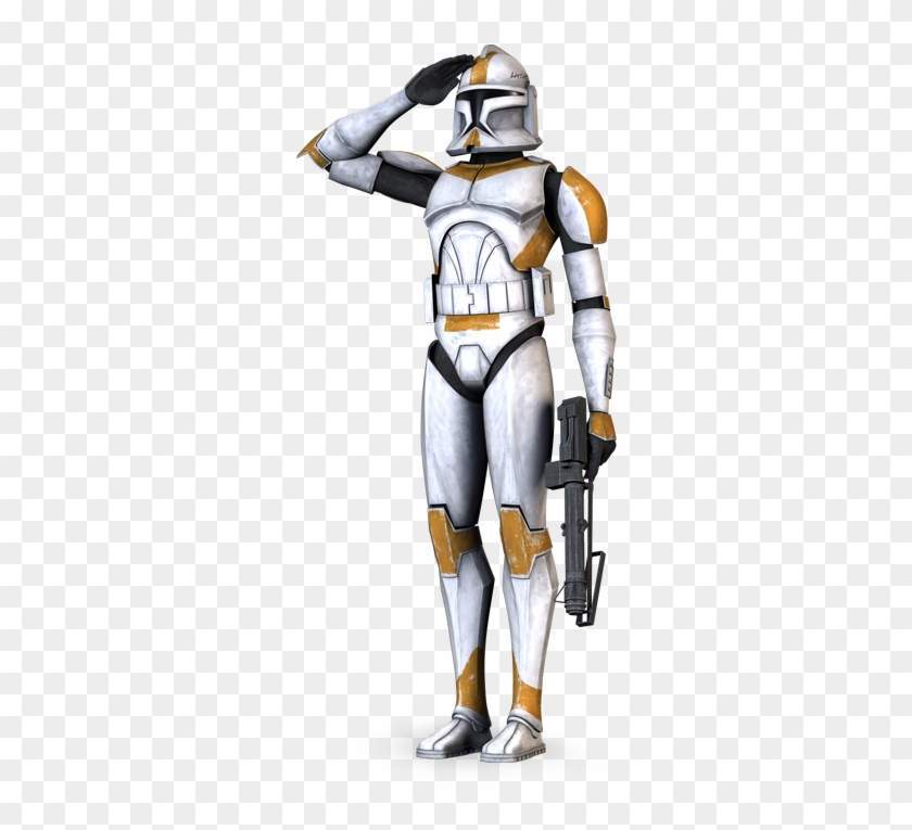 A Clone Trooper From The - Star Wars The Clone Wars Waxer #343927