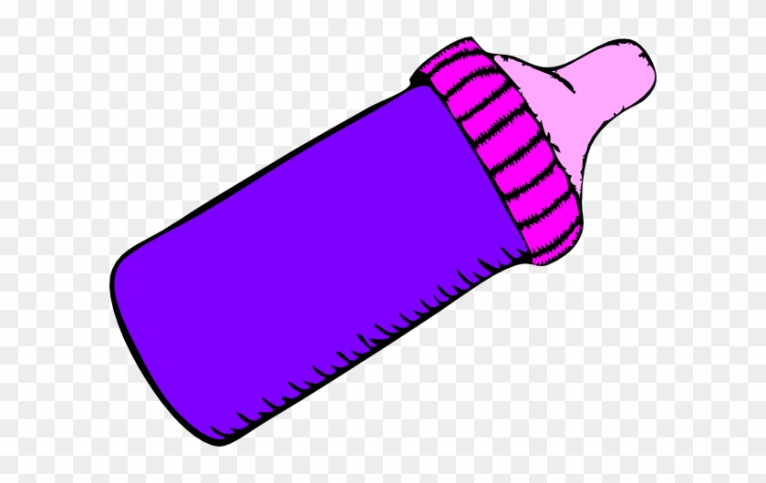 Clipart Info - Purple Baby Bottle Clip Art #343931