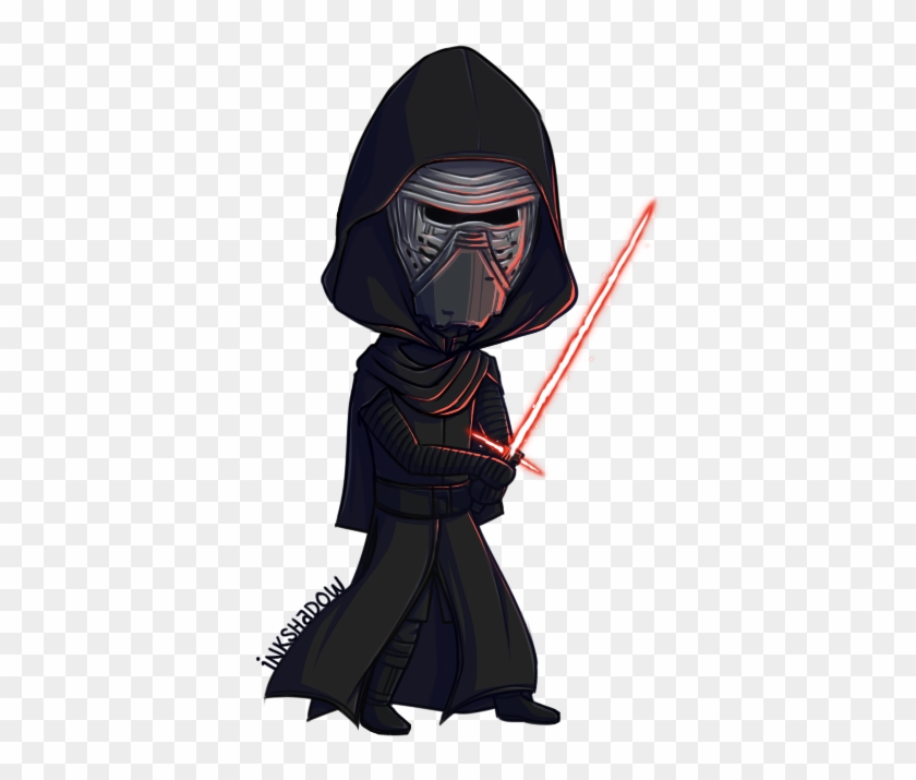 Kylo Ren Chibi By Inkshadow - Kylo Ren Chibi Png #343987