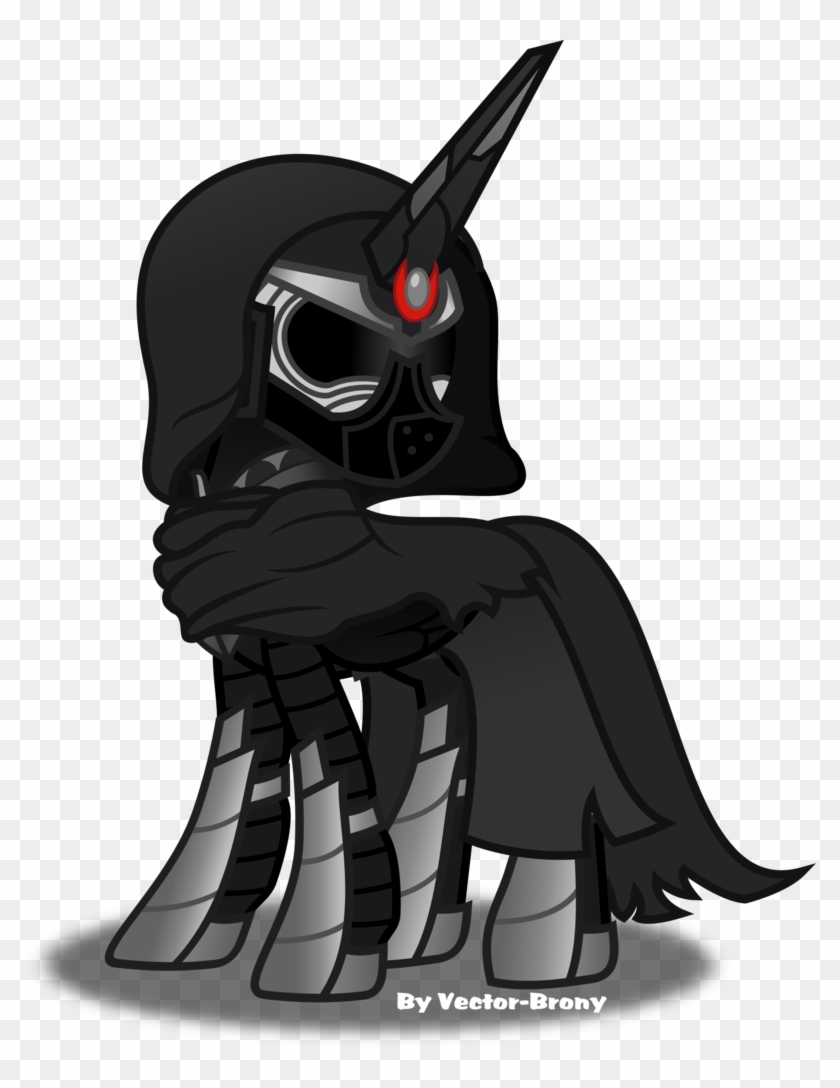 Vector-brony, Dark Side, Flyro Ren, Helmet, Inner Conflict, - My Little Pony Dark Alicorn #344053