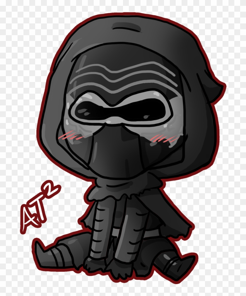 Fan Art Request Kylo Ren Chibi By Artist Squared - Kylo Ren Fan Art Chibi #344084