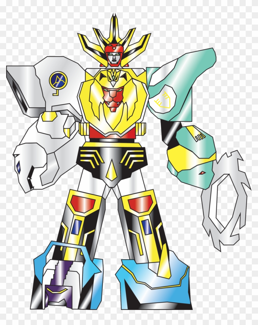 Wild Force Megazord Clutcher Knuckle Striker Mode By - Power Rangers Wild  Force Zords - Free Transparent PNG Clipart Images Download