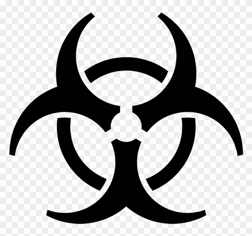 Biohazard Symbol Free Png Image Clip Art Library - Transparent Biohazard Symbol #344094